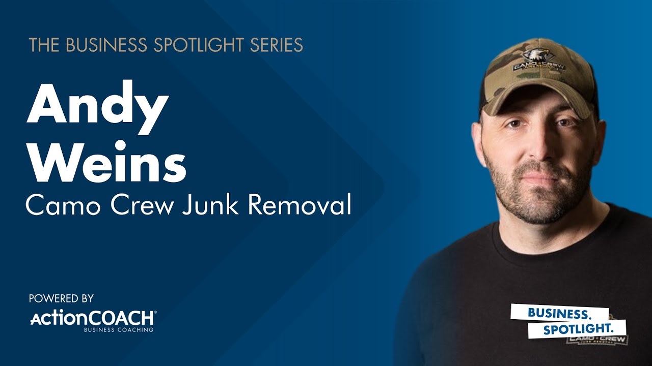 Business Spotlight with Camo Crew Junk Removal’s Owner Andy Weins